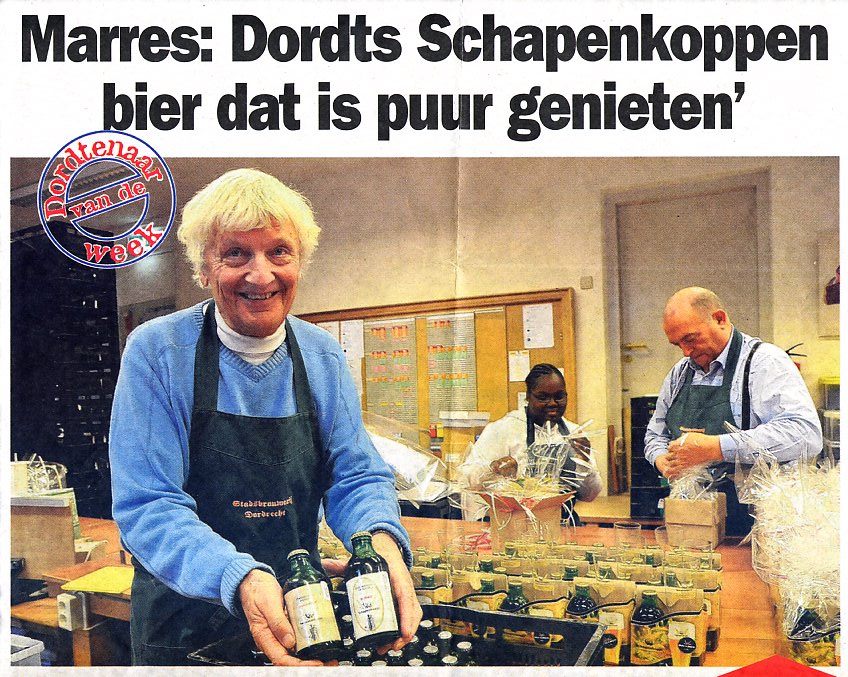 Herman Marres en zijn Schapenkoppenbier