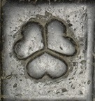 Grafsteen van Pau Marres - detail