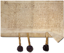 Gezegeld charter uit 1526