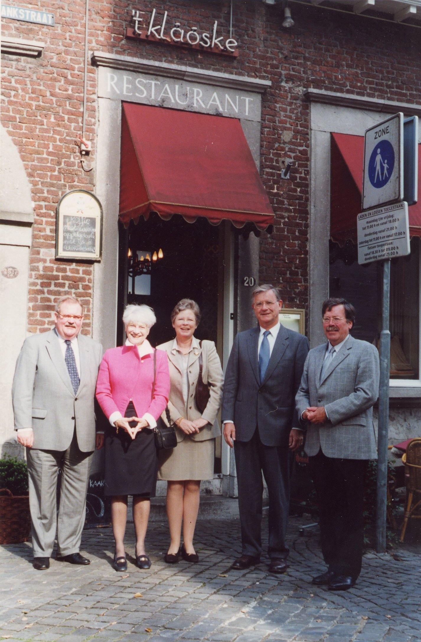 Bezoek aan het oude proeflocaal thans restaurant 't Klske