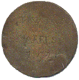 Gildepenning van 1757