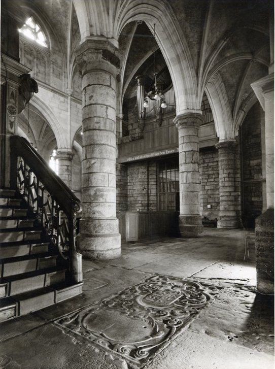 De grafzerk van Pau de Marres in de St Janskerk te Maastricht.