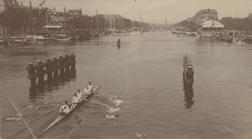 Nereus wint van Triton op de 'Koninklijke' in 1908